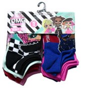 Wholesale - 10pk LOL SURPRISE QUEENS NS SOCKS SIZE 4-6, UPC: 193159217129